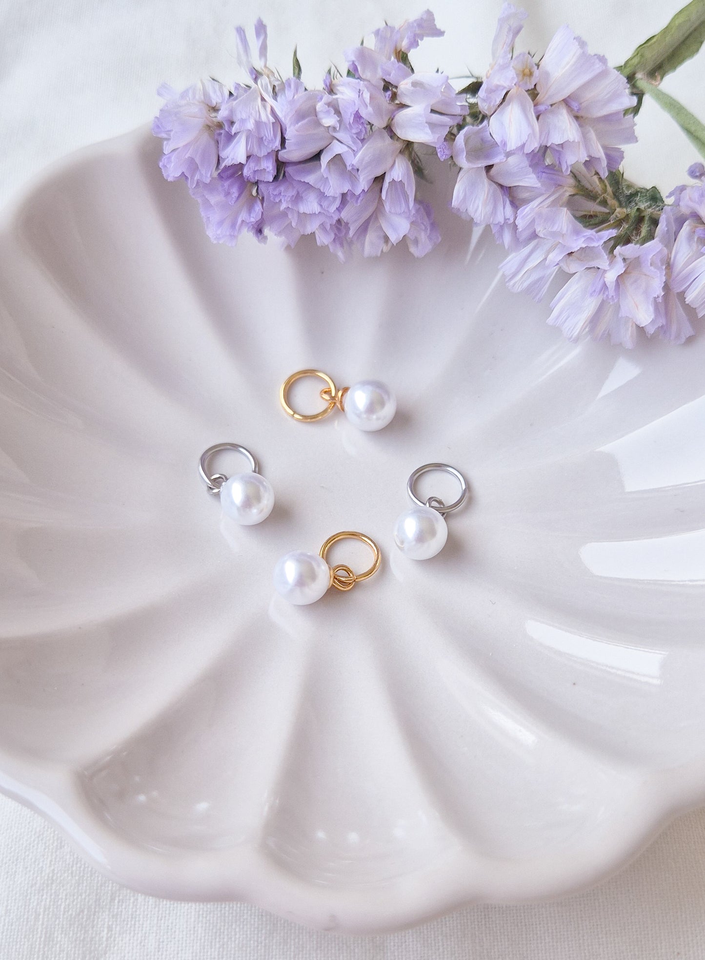 Freshwater Pearl Small Stitch Marker