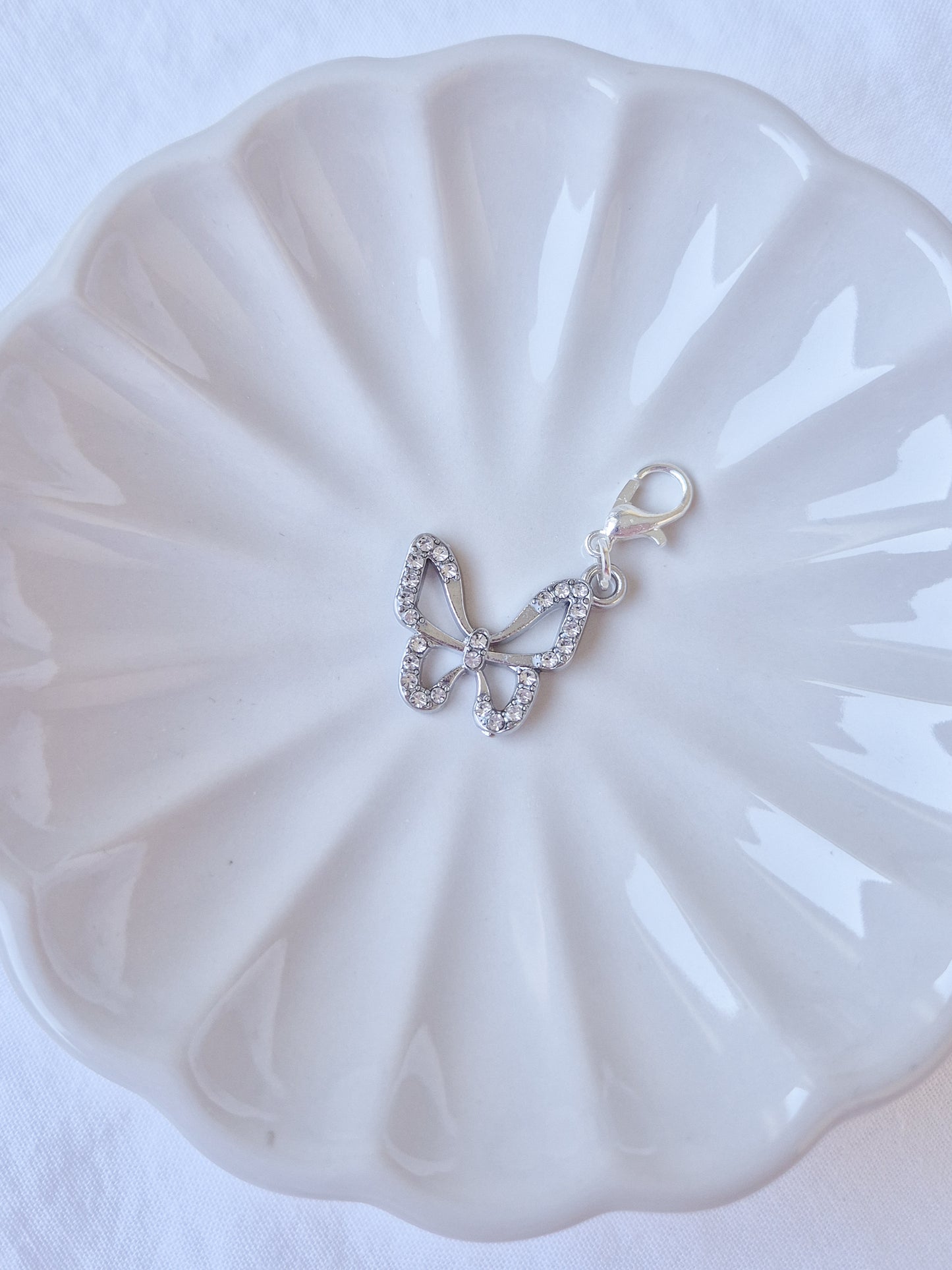 Butterfly Silver Progress marker