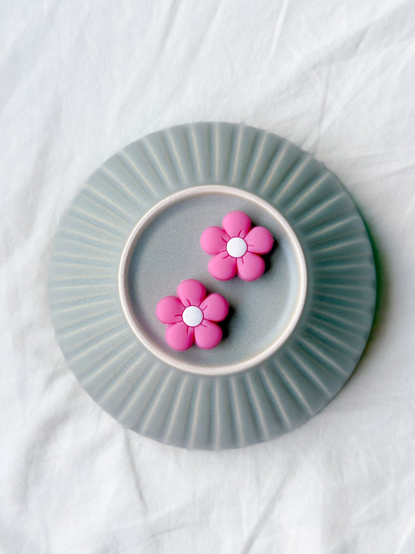 Flower Mask Stopper Pink