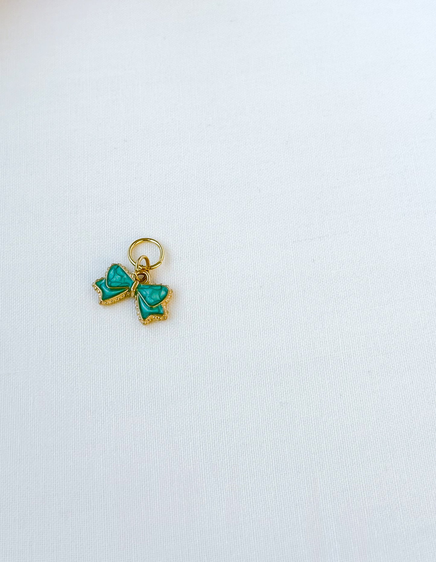 Bow Blue Stitch Marker