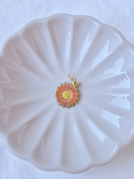 Flower Red Stitch Marker