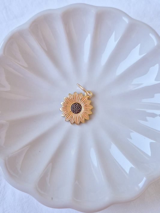 Sunflower Stitch Marker