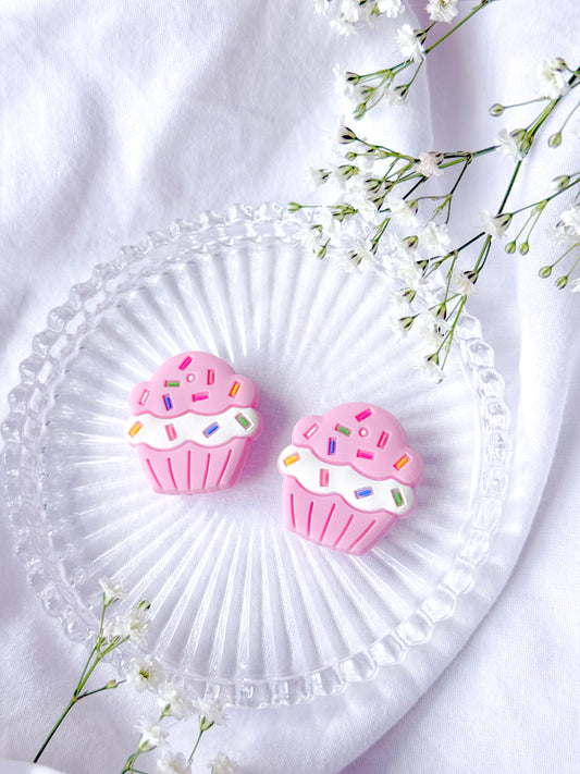 Cupcake Lyserosa Maskestopper