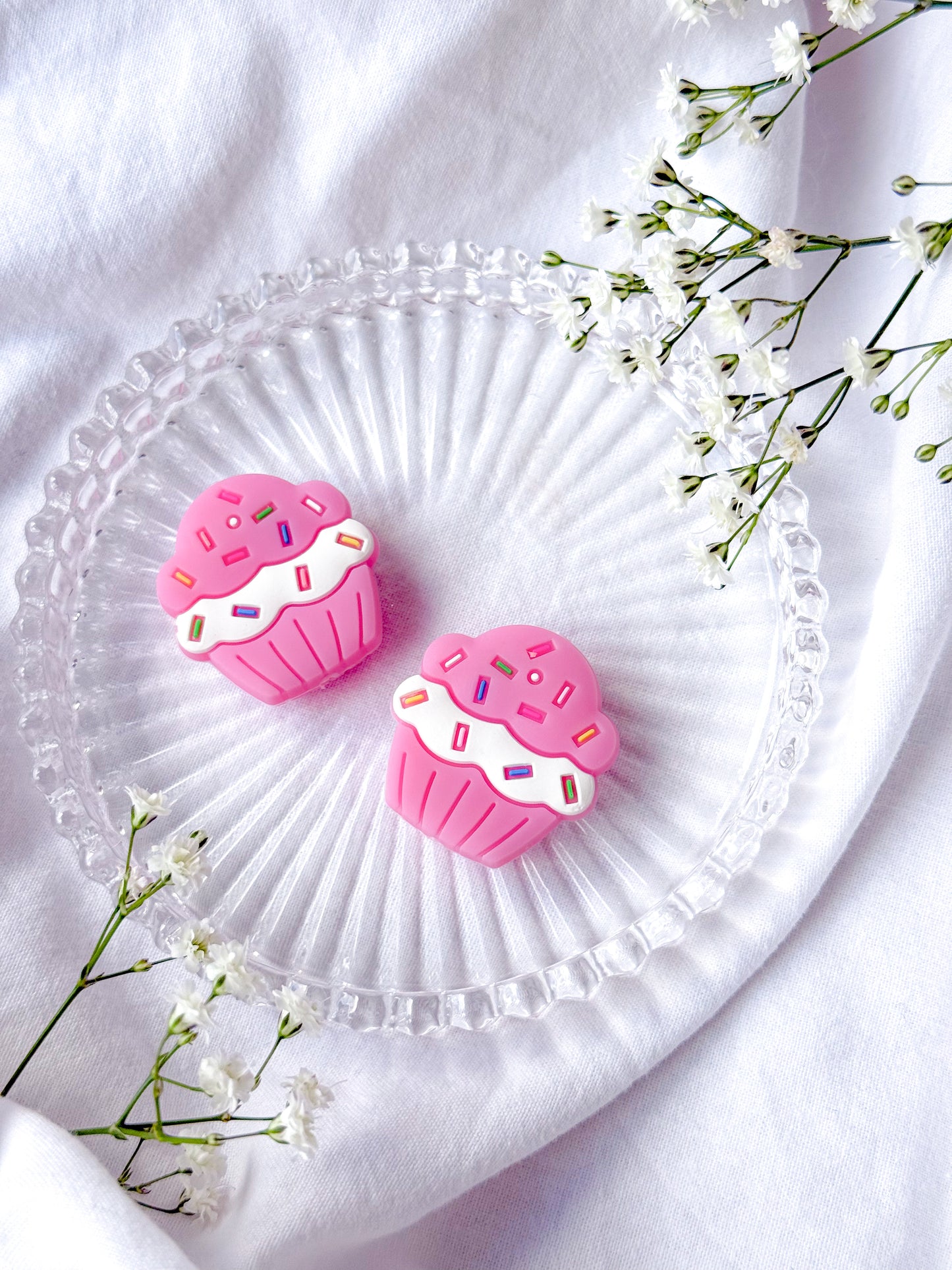 Cupcake Rosa Maskestopper