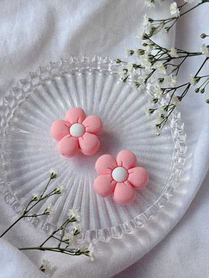 Flower Mask Stopper Pink