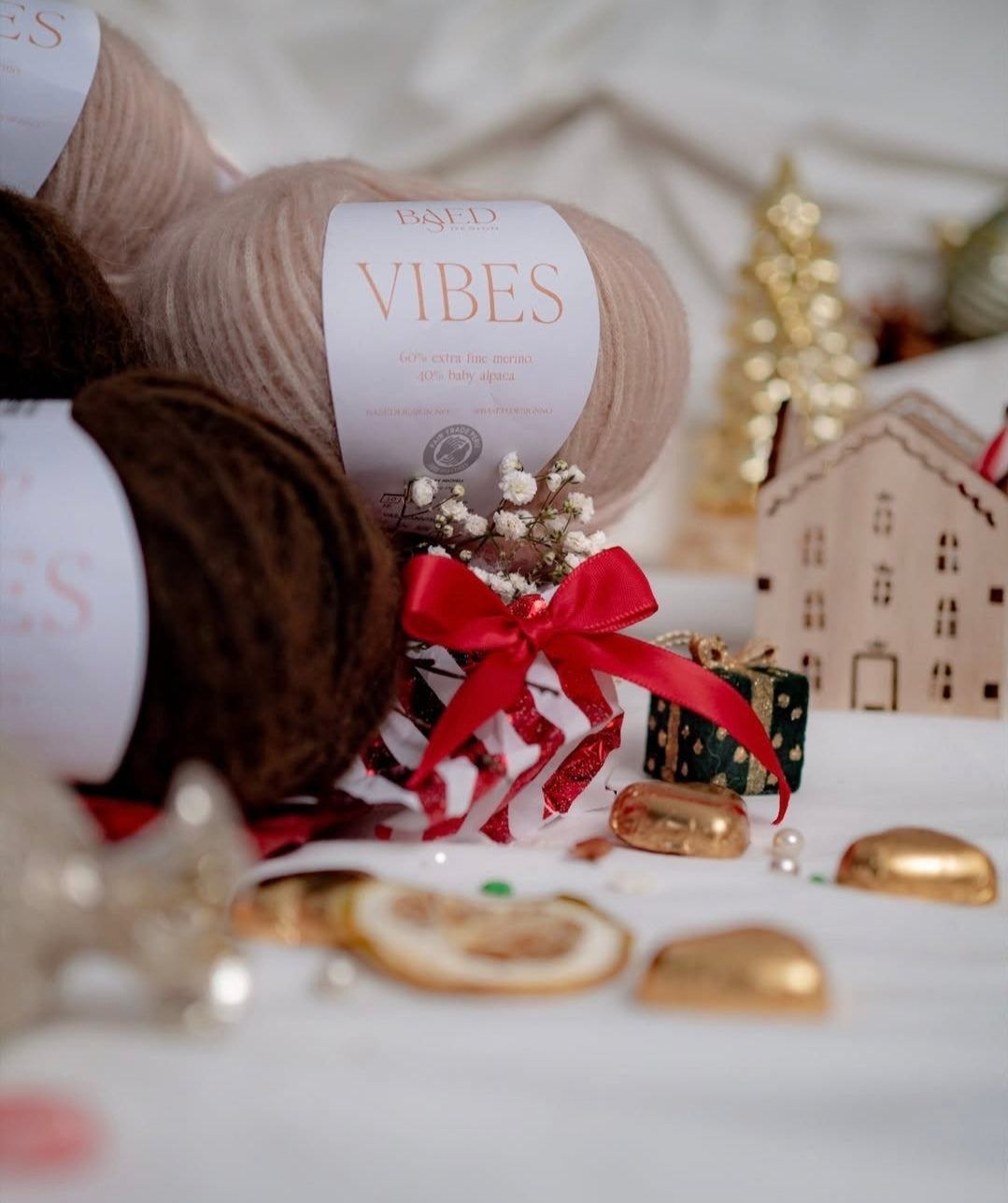 Based Design x Knittingforafriend StjerneJuletre